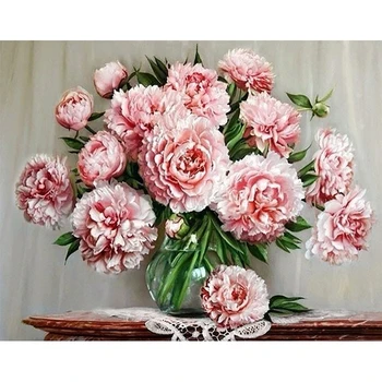 

Making Kit Diamond Mosaic Гранни Ag4642 "Garden peony"