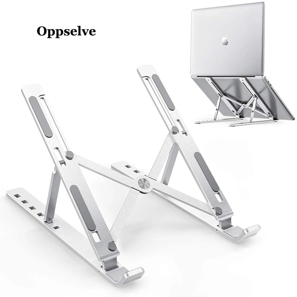 

Portable Adjustable Laptop Stand Convenient Laptop Pad Folding Bracket Function Tablet Holder for iPad MacBook Air Pro Laptop PC
