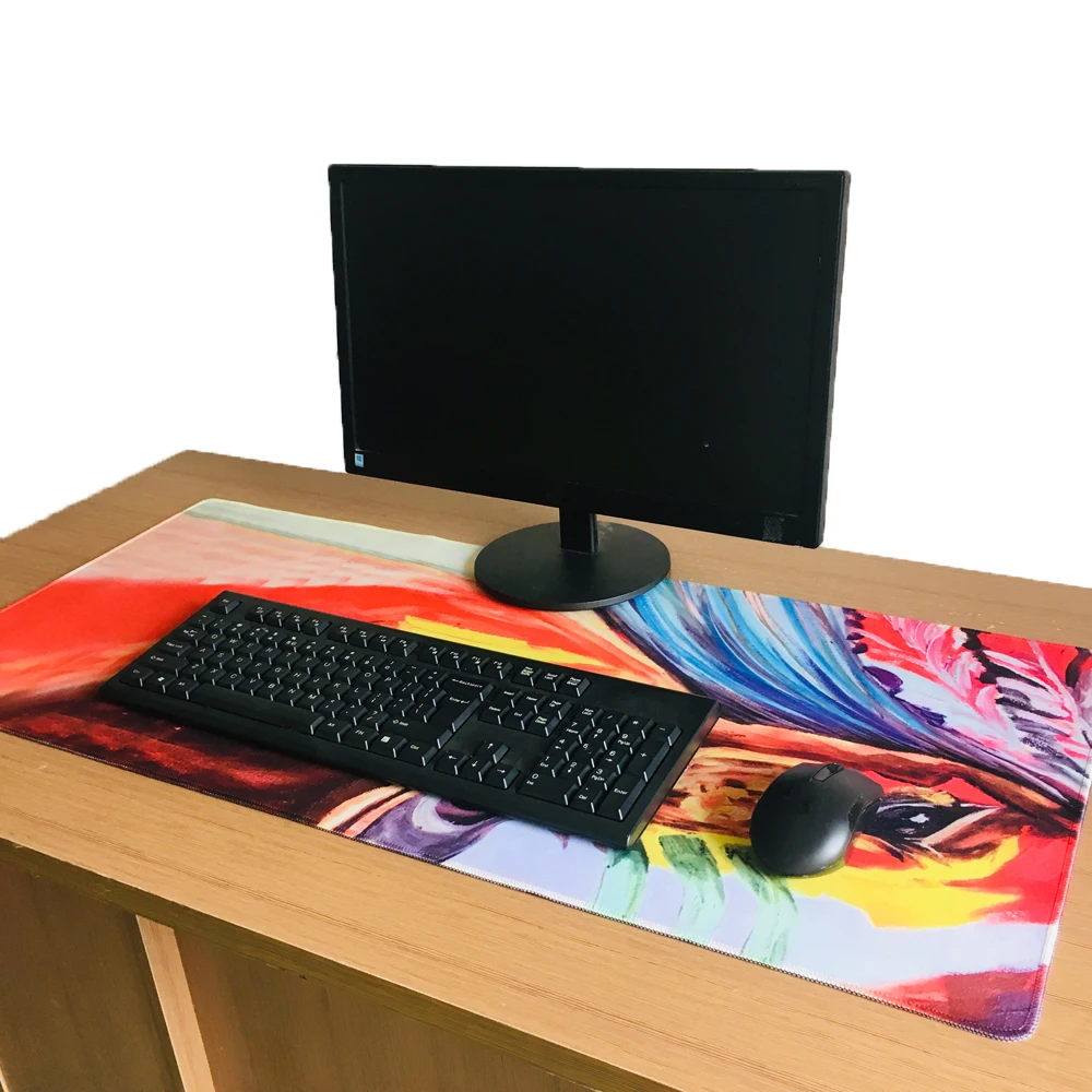 Extend Large Mouse Pad Rubber Non-slip Gaming Mousepad Waterproof Mouse Soft Pad Desk Pads For World Of Warcraft Starcraft 2