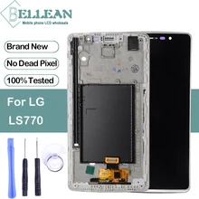 Dinamico продвижение LS770 H540F H635 Lcd стилус для LG G4 Lcd H540 Lcd дисплей с кодирующий преобразователь сенсорного экрана в сборе с рамкой