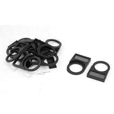 

10 Pieces Black Plastic Protector Guard for Push Button Switch 22mm Dia