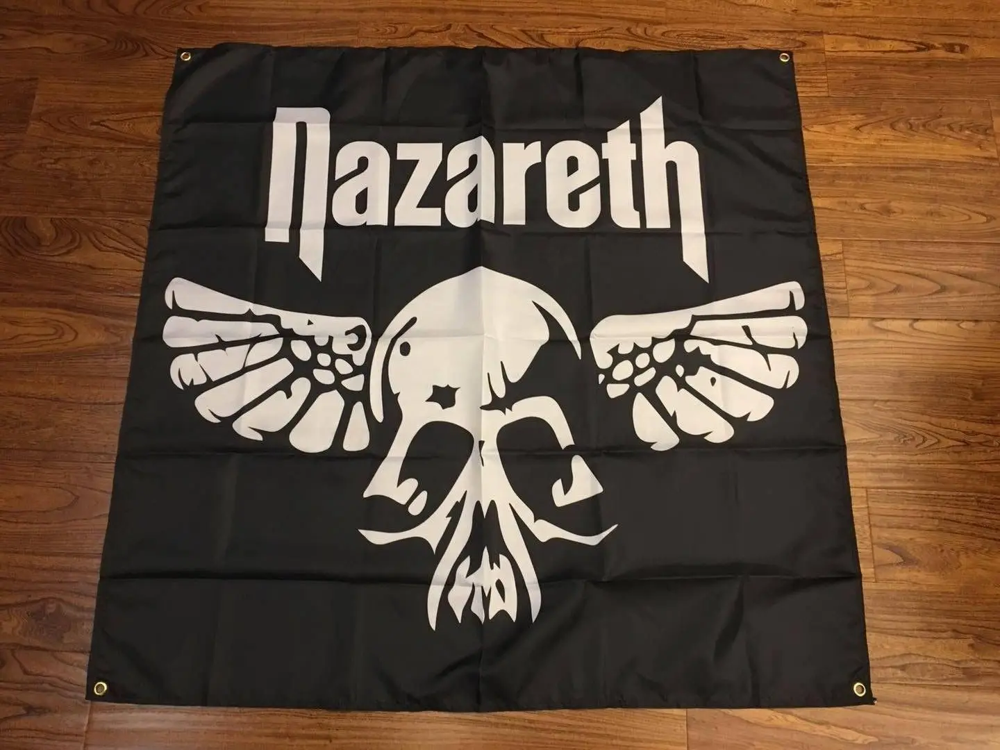 3ft x 5ft 3x5ft NAZARETH череп флаг баннер ткань печать баннер, флаг из полиэстера Размер 150*90 см