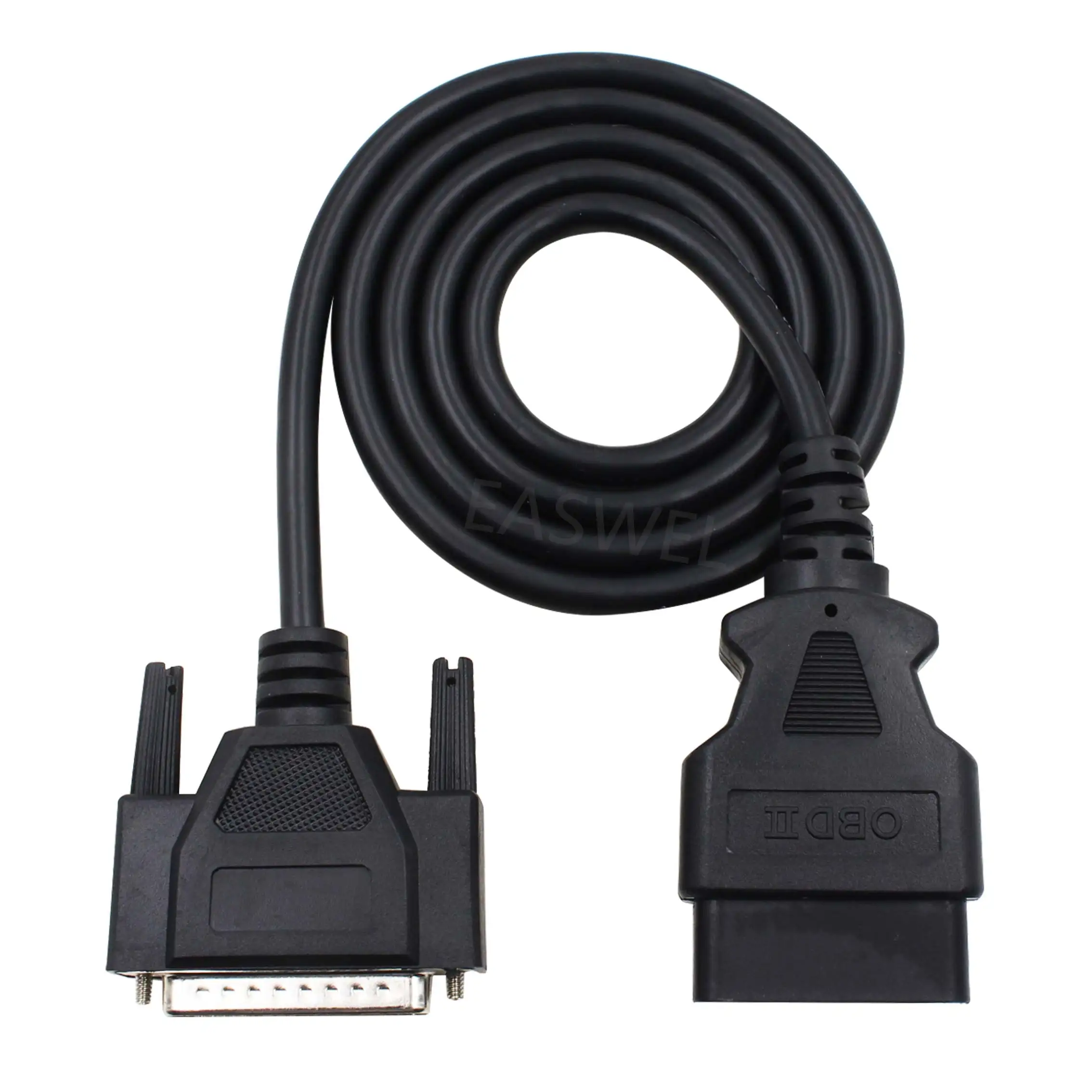 50 шт. OBD 2 16Pin штекер в дБ 25Pin мужской удлинитель диагностический удлинитель 100 см