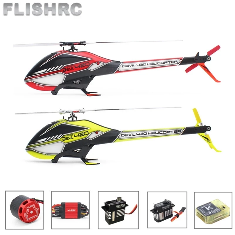 

ALZRC Devil 420 FAST RC Helicopter Kit Version With Electronic Equipment