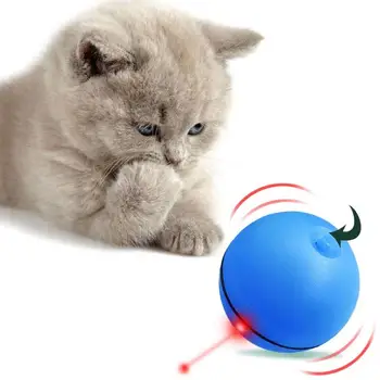 

Explosive Pet Jumping Ball Electric Pet LED Rolling Flash Ball Funny Toy Home Pet Dog Cat Interactive Laser Ball Light Toys