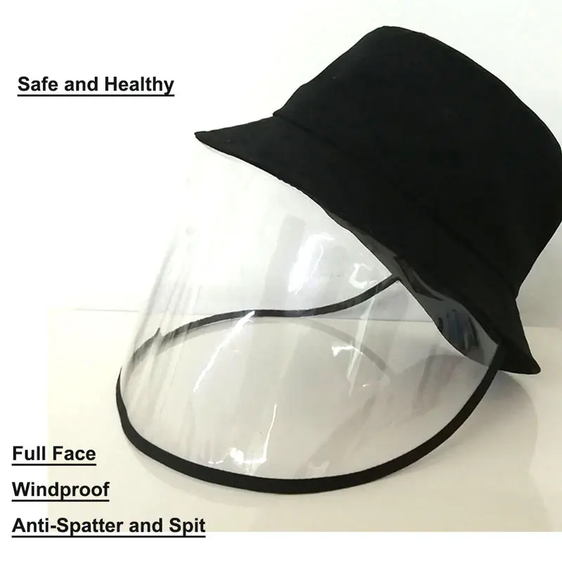 

Men Women Bucket Hat Outdoor Travel Protect Fisherman Hats Sun Caps Anti Saliva Face Masks Windproof Fisherman Hat ForStylist