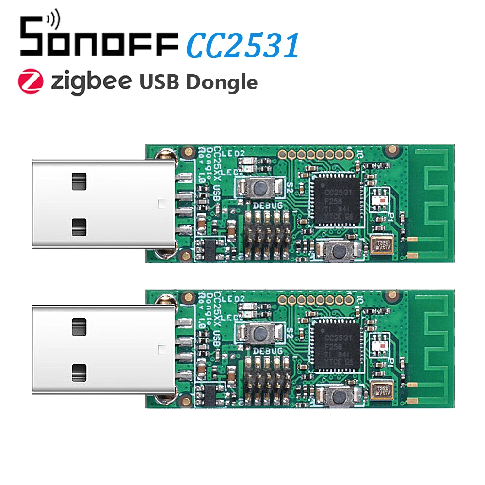 USB-донгл Sonoff Zigbee CC2531 модуль с голой платой анализатор Packet Protocol USB-интерфейс донгл