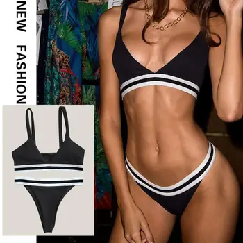 

Swimsuit Beach Wear Girls Sunmmer Women Split Type Nylon Swimming Travel Breathable Pool Sunbath Sexy Elastic