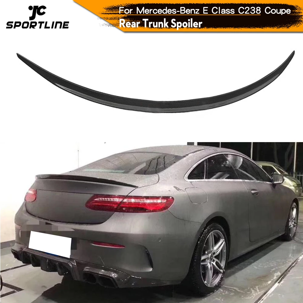 Для Mercedes-Benz E Class W238 C238 E250 E400 E500 E550 2017 - 2019 задний спойлер багажника из углеродного