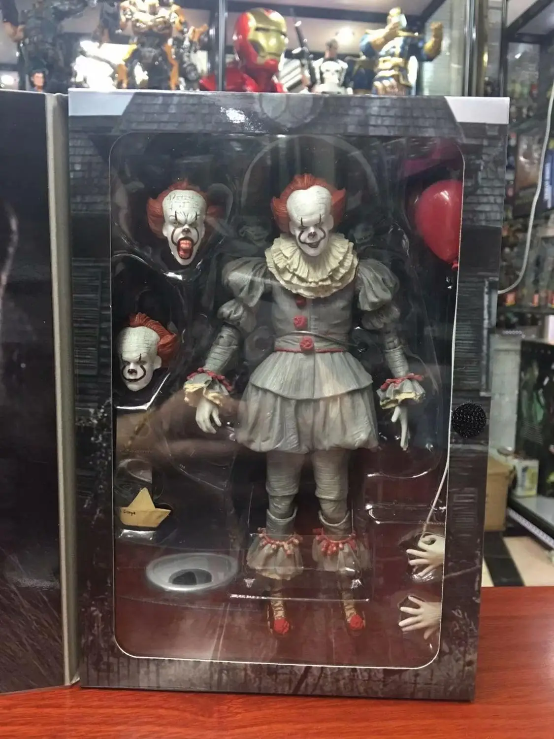 18 см Горячие 2 стиля NECA Stephen King's It Pennywise Фигурки Коллекция Модель Хэллоуин ужас подарок