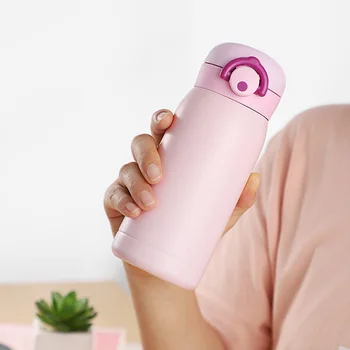 

Mini Thermos Bottle Stainless Steel Cute Kids Water Bottle Vacuum Flask Bottle Mug Coffee Cup For Girls Children 200ML 300ML