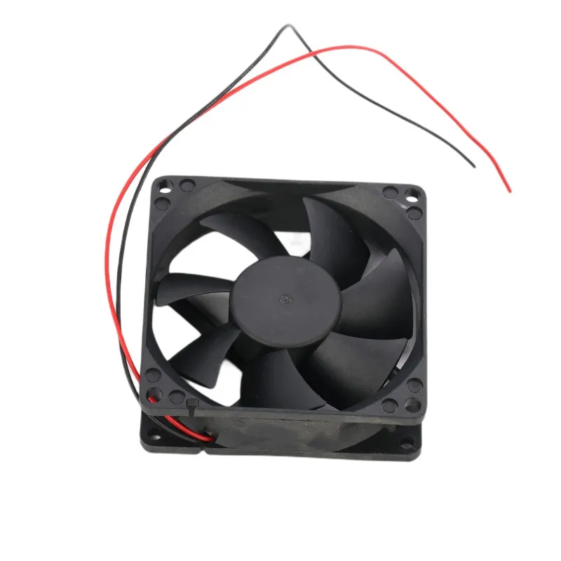 Computer Embroidery Machine Accessories-Fan 8*8* High 2.5CM 12V Fan 8x8 Thickness 2.5cm