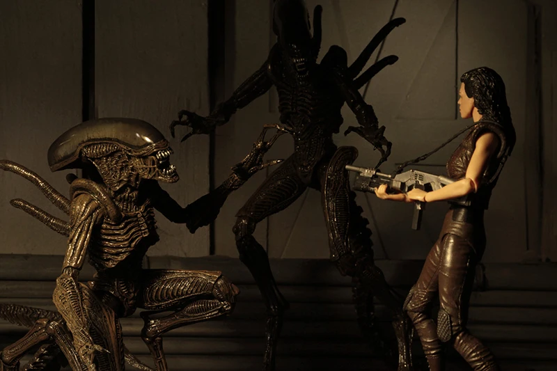 NECA Alien Series 14 recreation Xenomorph Warrior Ripley 8 фигурка игрушки куклы подарок на Рождество