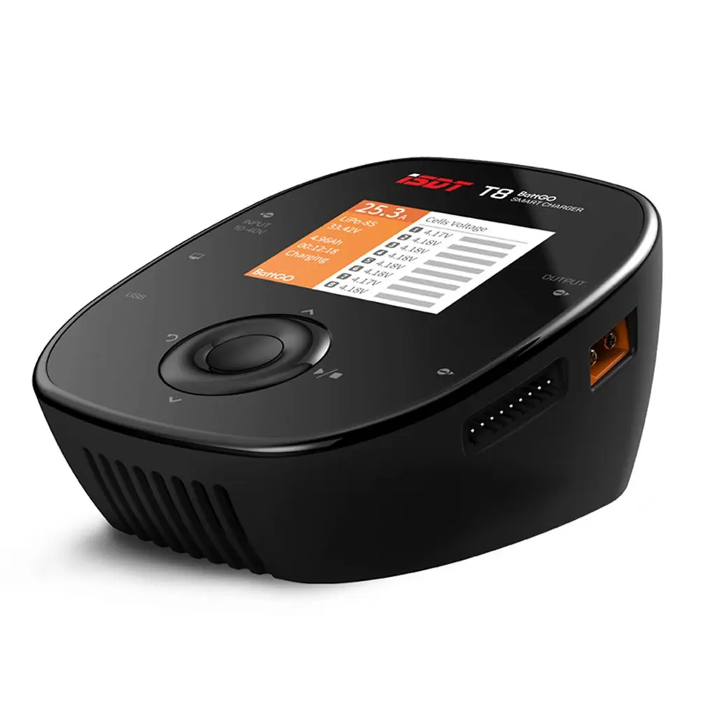 

ISDT T8 Battgo 1000W 30A Big Power Lipo Battery Balance Charger Intelligent Digital Charger For Rc Models Diy Spare Part