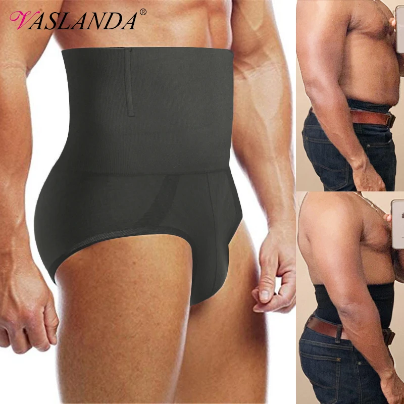 

Mens Waist Trainer Tummy Control Shapewear Compression Boxer Briefs Slimming Underwear Belly Girdle Body Shaper Seamless Panties