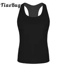 TiaoBug, однотонные мягкие повседневные нательные майки без рукавов, для мужчин, для фитнеса, бодибилдинга, для спортзала, мужская майка