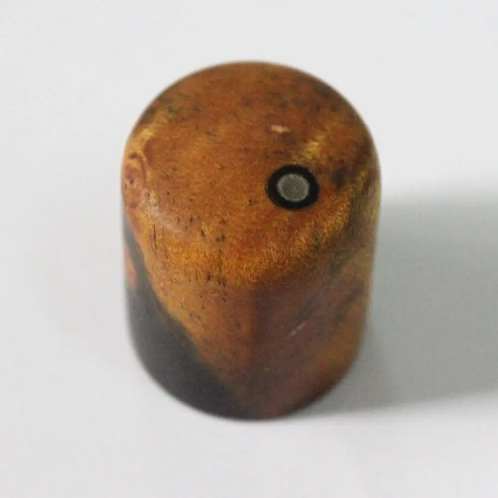 

ELECTRIC GUITAR MAPLE WOOD KNOB WITH Noctilucent DOT MARKER
