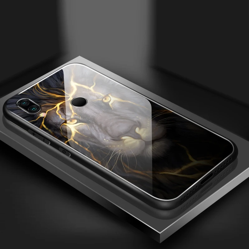 Для Xiaomi Redmi 5A 6A S2 GO Plus закаленное стекло крышка для Vivo Z5X IQOO NEX AS S1 Pro TPU PC задняя Жесткая крышка дизайн киска Coque