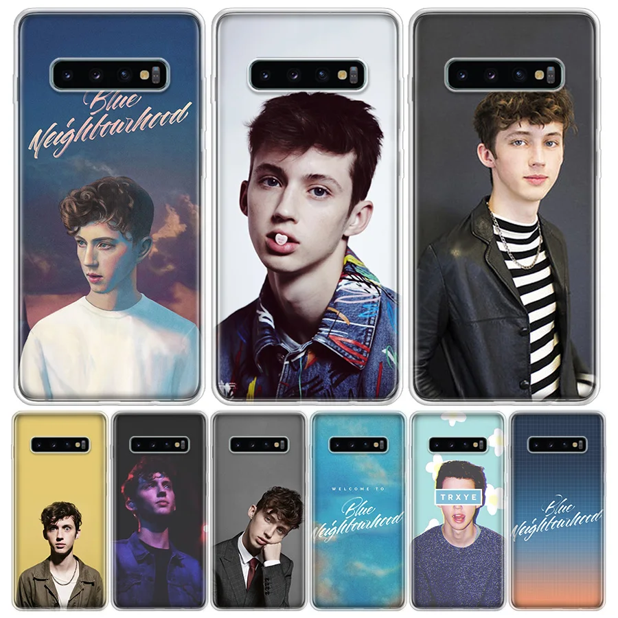 Чехол для телефона Troye Sivan Blue neighty trxye Samsung Galaxy A6 7 8 9 10 20 30 40 50 70 80 51 71 91 01 21 S E M30S 2018 Plu |