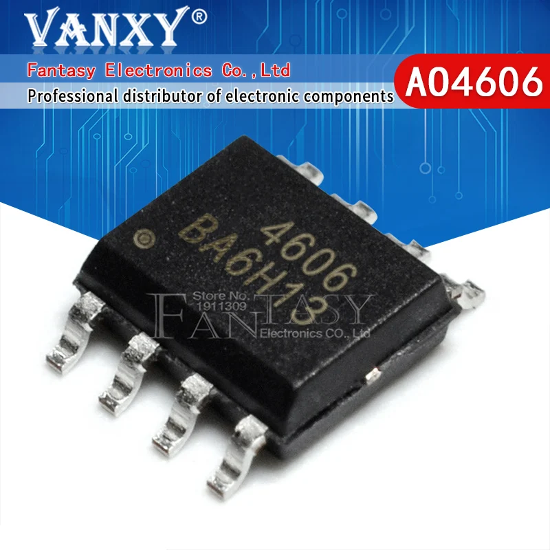 10 шт. AO4606 SOP8 AO4606C SOP 4606A SMD 4606| |