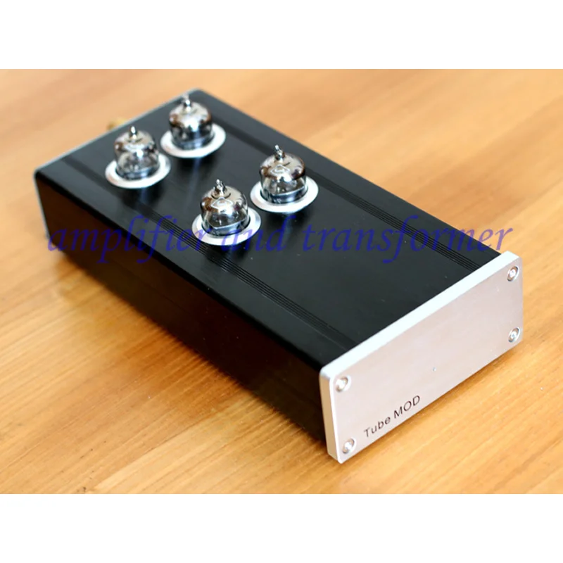 battery powered four tubes TUBE MOD PRO tube vinyl LP phono amplifier amplification: 120 times voltage AC110-220 to DC24 |