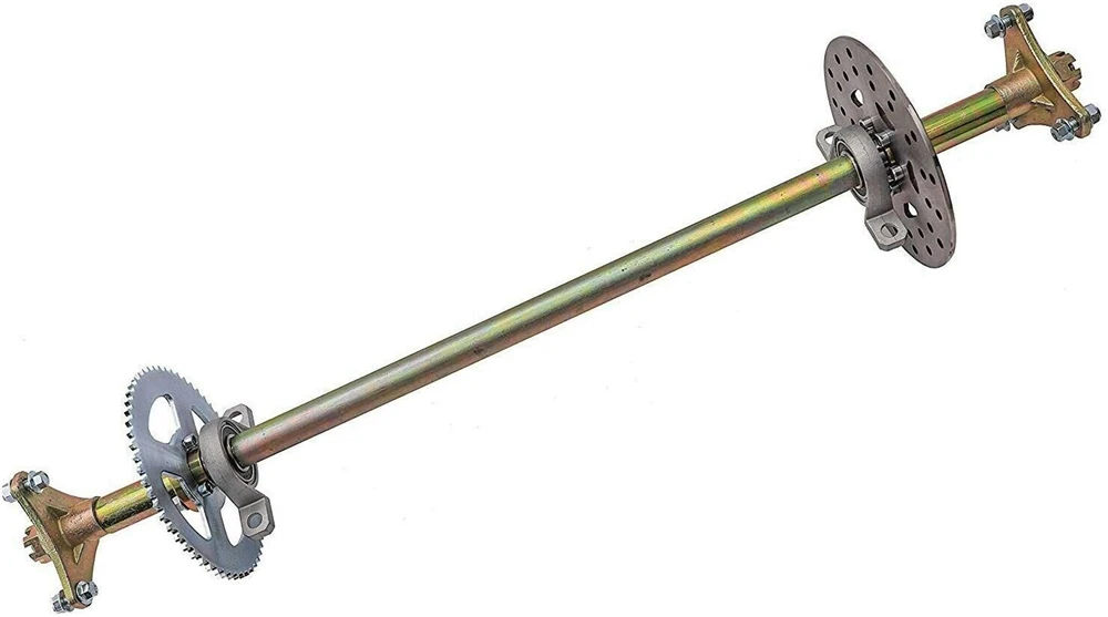 Go Karts (Recreational) 740MM Drift Trike GoKart Rear Axle Kit+Hub