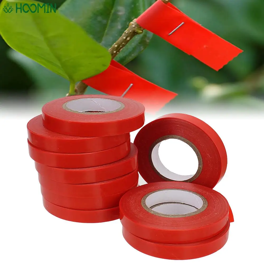 

10 PCS Tree Parafilm Gardening bind belt Tying Binding Flower Vegetable Machine Secateurs Engraft PVC tie Tape Tapetool