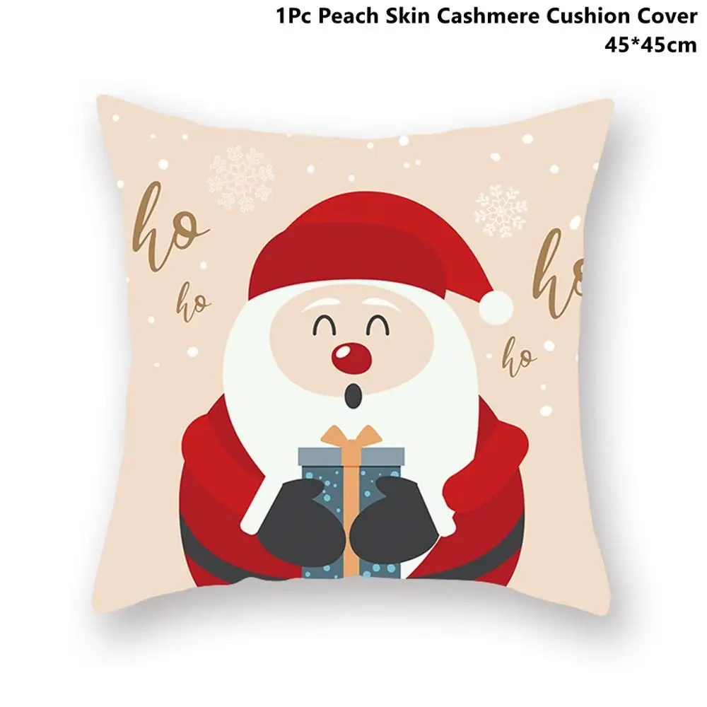 Xmas Pillowcase 6 Taoup мультяшная Рождественская наволочка, рождественские украшения, Рождественское украшение для дома Noel, новогодние подарки для детей Navidad - Цвет: Xmas Pillowcase 6