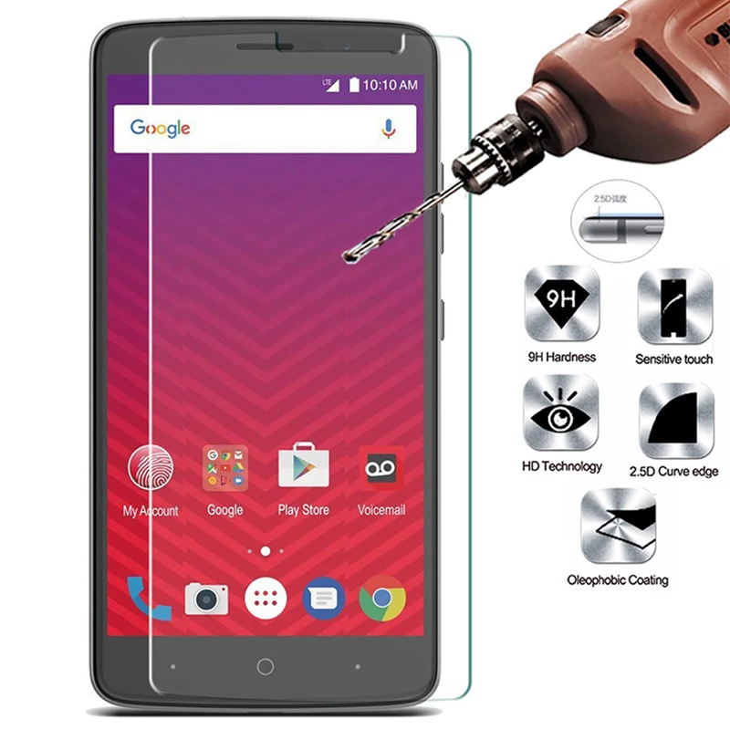 

Screen Protector for Blade L5 Plus L3 L2 L110 9H HD Tempered Glass for ZTE Blade A6 A610 A520 A512 A510 A452 A3 Safety Film