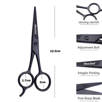 

New Salon Hairdressing Stainless Steel Scissors Styling Tool Extra Hair On The Face Nose Hair Beard Eyebrows