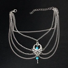 Забота о здоровье потеря веса магнит ножной браслет зеленый шарик камень Магнитная Терапия браслет ножной браслет потеря веса продукт