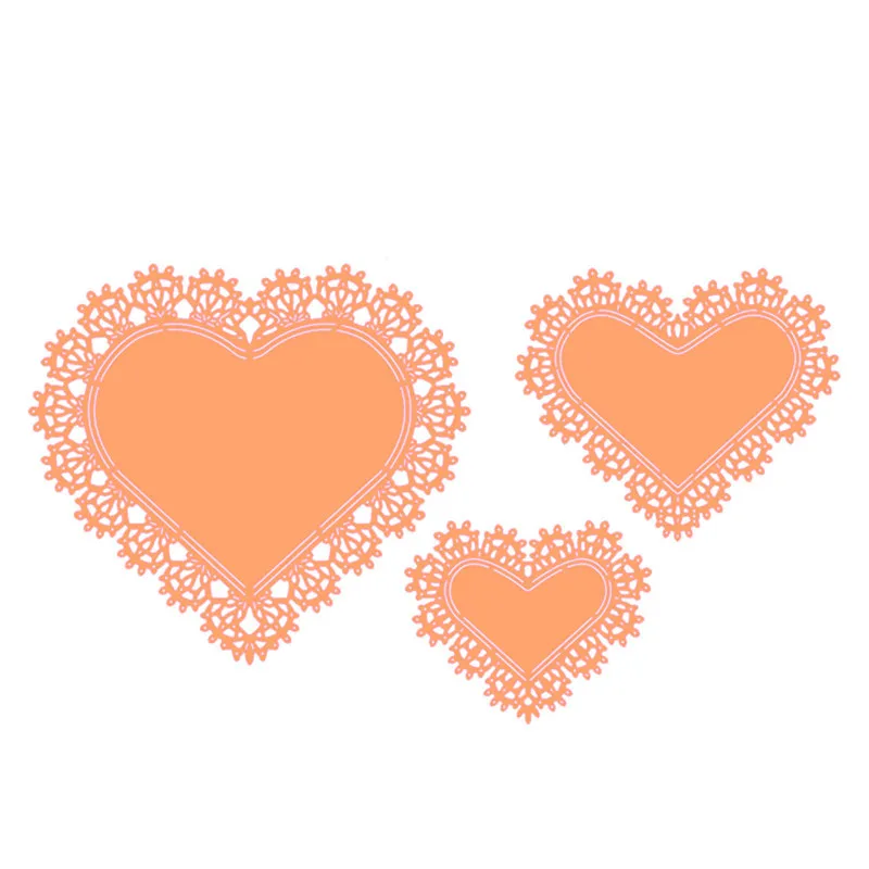 

YaMinSanNiO Heart Love Dies Metal Cutting Dies New 2019 for Card Making Scrapbooking Album Embossing Paper Craft Die Cut