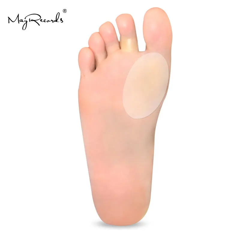Heel Blister Cushions Cushioned Bandage with Gel Guard Pads for Foot, Toe, Relieves Blister Pain Prevention & Recovery-10 Pcs