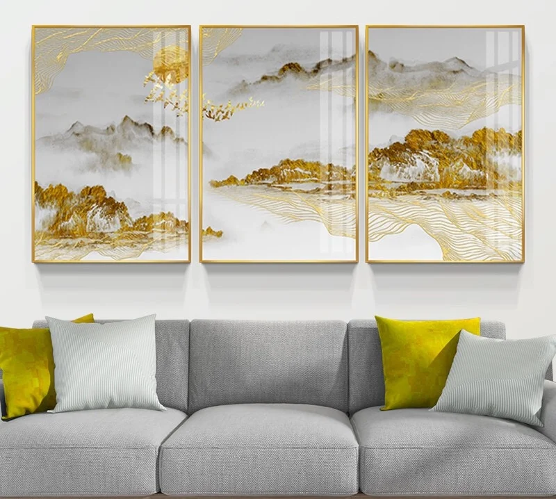 

Abstract Oil Painting Print on Canvas Modern Landscape Print Picture Canvas Painting Wall Art Picture Painting for Home Decor