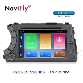 

Navifly 2din HD 1024X600 Android 9.1 2G RAM 32ROM Car DVD For Ssang Yong SsangYong Kyron Actyon 2005-2013 Stereo GPS Navigation