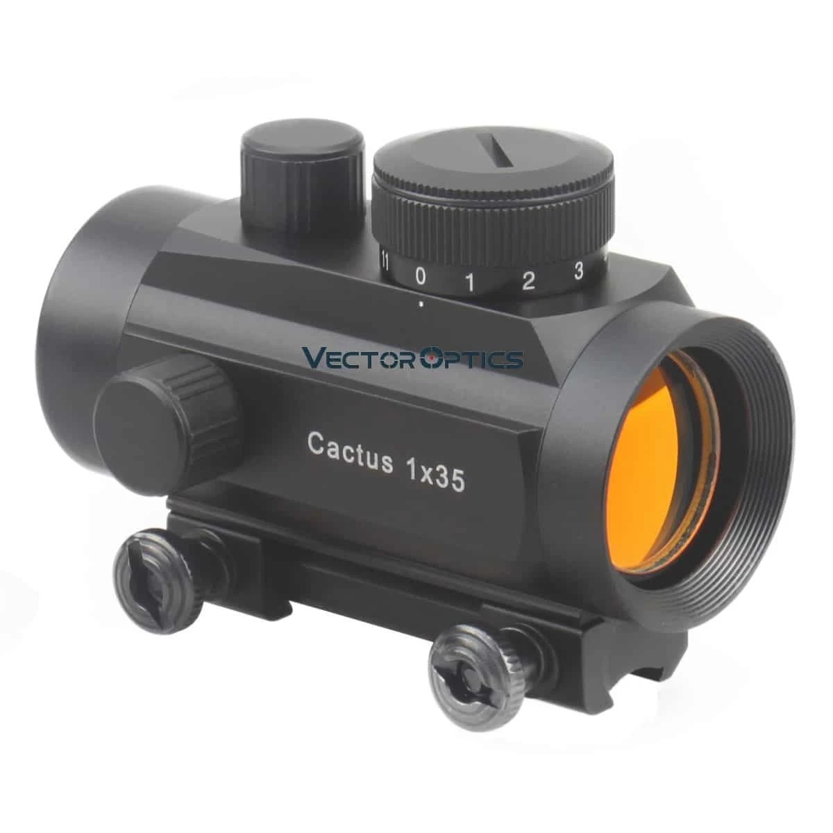 Векторная оптика кактус 1x35 Red Dot Scope Integrated 11 мм Dovetail Mount Base 5 MOA Размер 7 уровней