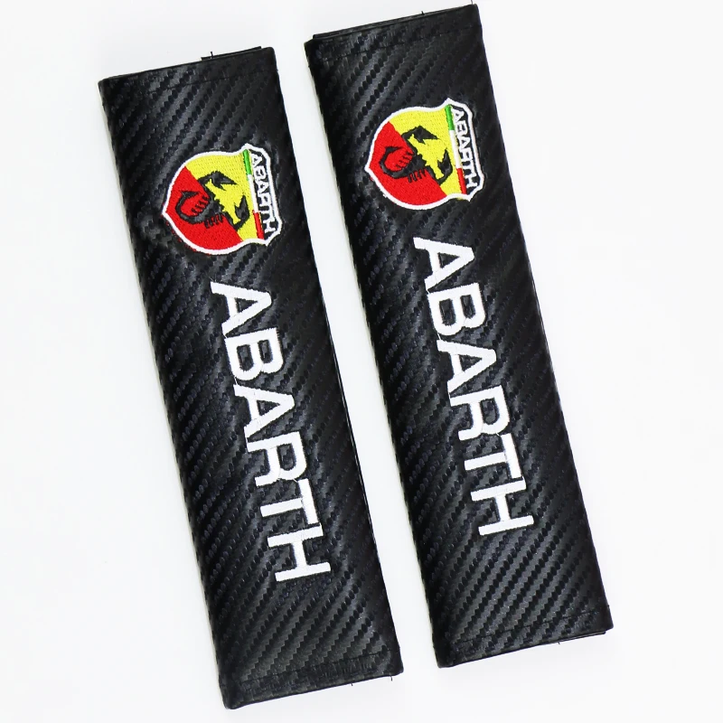 Автомобильный Стильный чехол, подплечники, чехол для Abarth Punto 500 для Fiat Stilo Ducato Palio, эмблемы, аксессуары для автомобиля