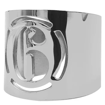 

AMBUSH Hip Hop MM6 Simple Ring Titanium Steel Digital 6 Rings Adjustable Fashion Personal Christmas Gift for Women Men