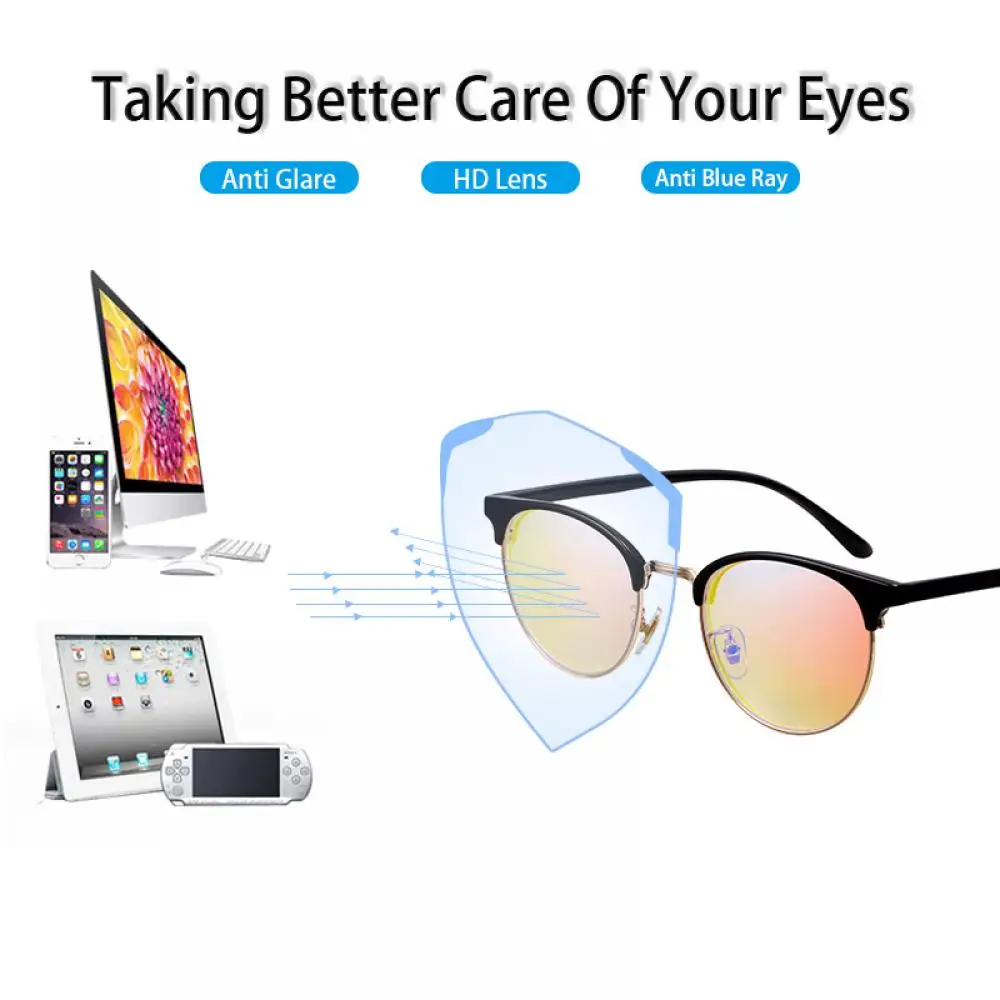 Metal Corrective Color Blindness Glasses Colorblind Red Green Color Weakness Correction Eyeglasses Protective Sunglasses prescription blue light glasses Blue Light Blocking Glasses