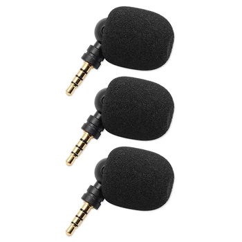 

Portable Mini Microphone Bendable Flexible Straight 3.5mm Jack Mic for Mobile Phone Computer Laptop PC Recorder Audio Prop