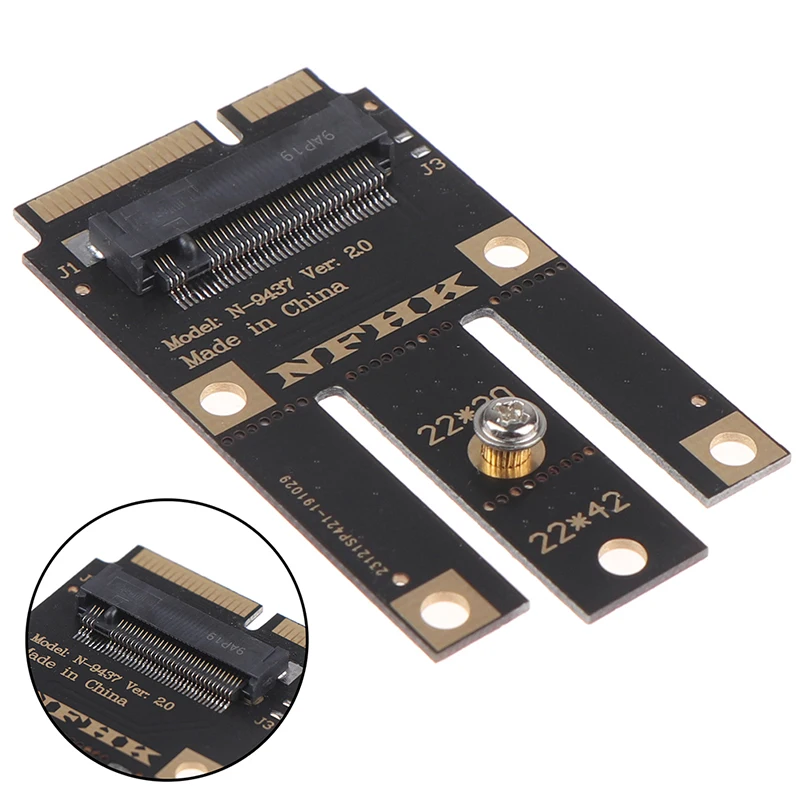 M.2 NGFF ключ A + e к Mini Pci-e Экспресс-адаптер для беспроводной карты Wifi | Компьютеры и