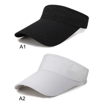 

Visor Women Sun Hat Golf Tennis Beach Men Cap Adjustable Summer Hat