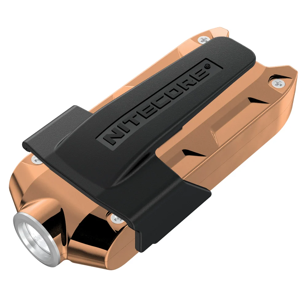 2020 NITECORE 240 Lumens TIP-CRI Metal Key Button Light + Multi-purpose Clip Outdoor Camping Daily EDC Rechargeable Flashlight