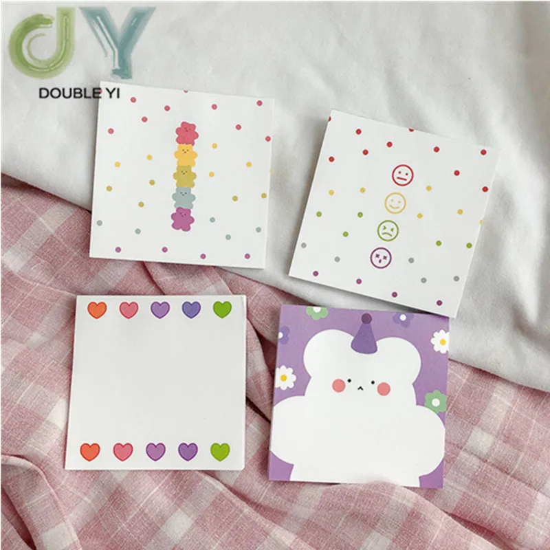 

Candy Bear Cute Cartoon Sticky Notes Student Message Memo Memo Scratch Pad