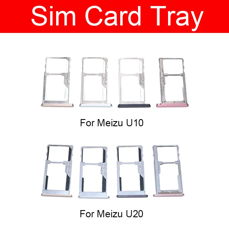 Держатель лотка для карт памяти и sim-карты Meizu U10 U20 U680h U685h SIM &amp Micro Sd слот запасные
