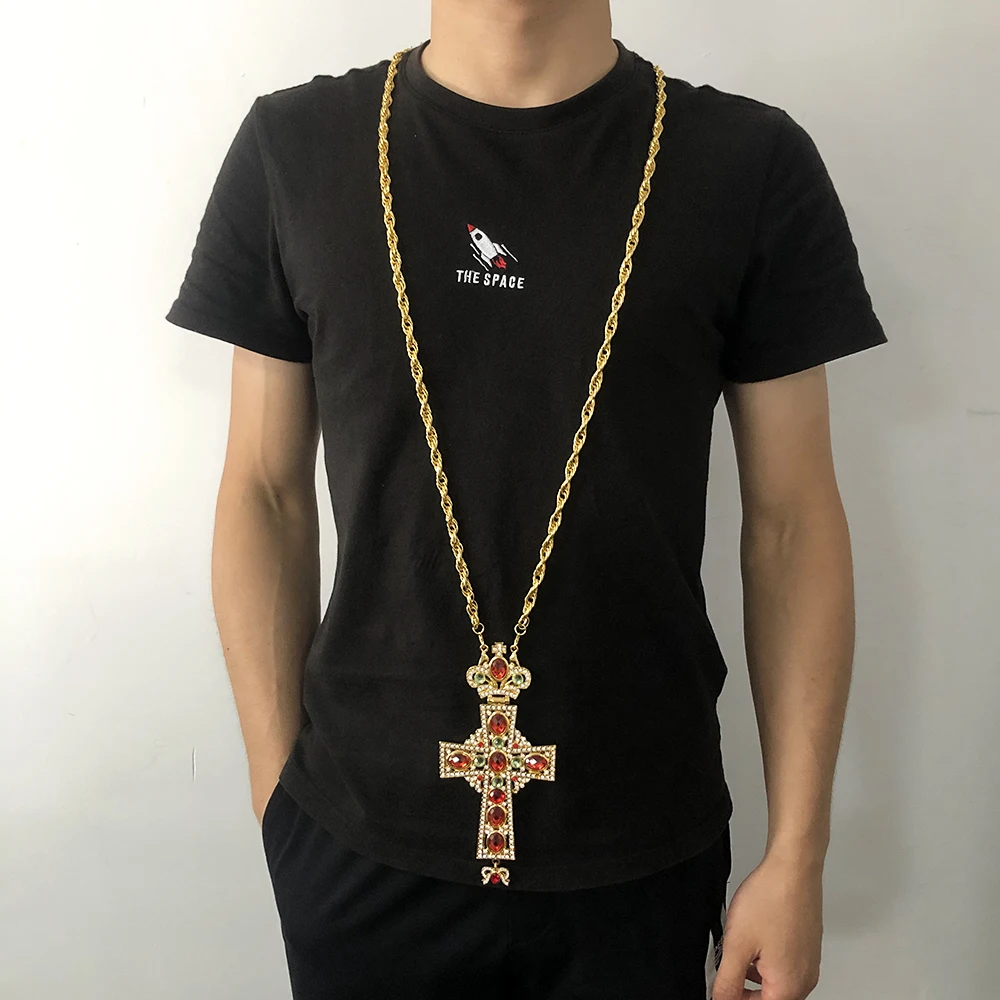Orthodox Church Jewelry Cross Necklace 