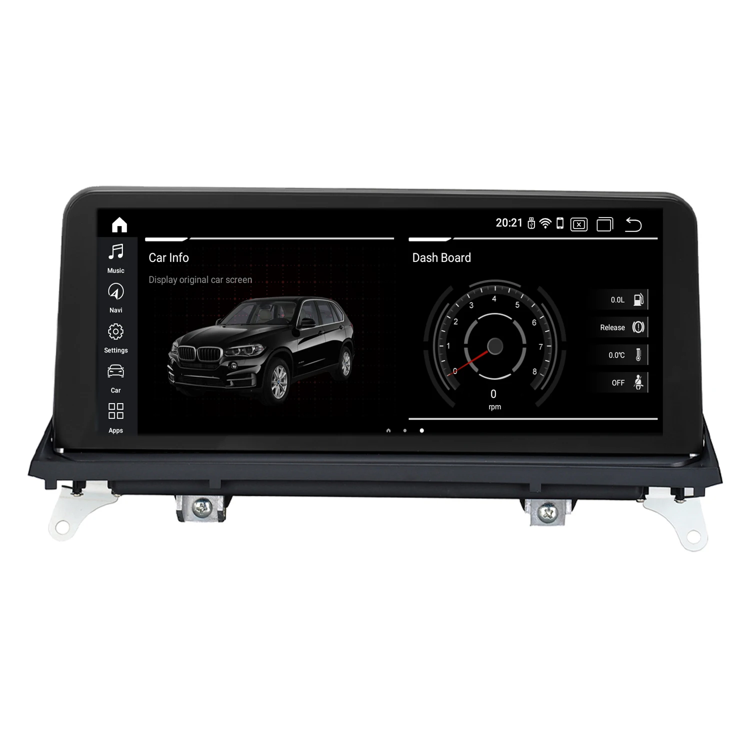 Clearance HFCYJIA 10.25" IPS Touch Car Screen For BMW E70 E71 07-13 Android 9.0 System 4+64G RAM GPS Navi BT WIFI 4G Google AUX 8 Core CPU 2