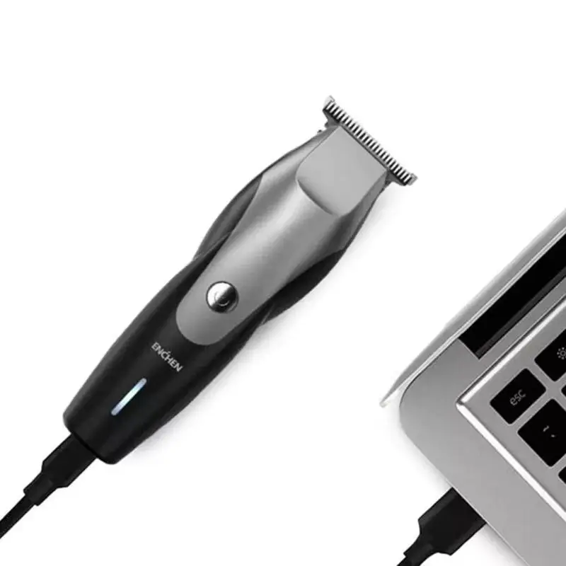 Xiaomi Enchen Hummingbird электрическая машинка для стрижки волос 10 Вт usb зарядка низкий уровень шума триммер для волос Парикмахерская Машинка для стрижки волос с 3 гребнями для волос