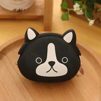 

Fashion Mini Swing Girl Coin Key Holder Case Cute Animal Silicone Wallet Card Purse for Women