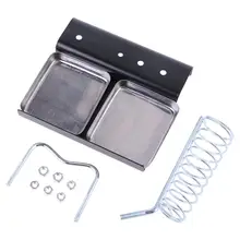 1 шт. двойная металлическая база паяльник пистолет держатель подставка крепление опорная станция